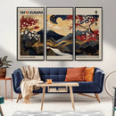 Modern Japanese Wall Art Canvas Print – Framed Abstract by MyGreatCanvas | Canvas Wall Art Prints | Photo Prints & Wall Decor