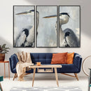Bird Canvas Decor Wall Art Canvas Print – Framed Coastal