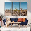 Joshua Tree Wall Art Canvas Print – Framed Desert Landscape