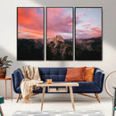 Half Dome Wall Art Canvas Print – Framed Yosemite National