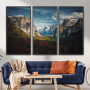 Yosemite National Park Canvas Wall Art – Framed Mountain by MyGreatCanvas | Canvas Wall Art Prints | Photo Prints & Wall Decor