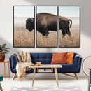 American Bison Wall Art Canvas Print – Majestic Buffalo
