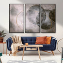 Abstract Grey Gold Wall Art – Modern Geometric Canvas by MyGreatCanvas | Canvas Wall Art Prints | Photo Prints & Wall Decor
