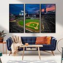 Target Field Wall Art Canvas Print – Baseball Stadium by MyGreatCanvas | Canvas Wall Art Prints | Photo Prints & Wall Decor