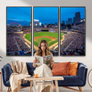 Target Field Stadium Wall Art Canvas Print – Minnesota Twins