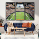 Chicago Bears Soldiers Field Wall Art Canvas Print – Framed