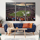 Chicago Bears Soldiers Field Wall Art Canvas Print – Framed by MyGreatCanvas | Canvas Wall Art Prints | Photo Prints & Wall Decor