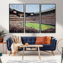 Chicago Bears Soldiers Field Wall Art Canvas Print – Framed