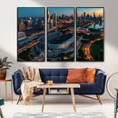 Chicago Bears Soldiers Field Wall Art Canvas Print – Framed