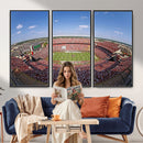 William Brice Stadium Wall Art Canvas Print – Stadium Crowd