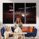 William Brice Stadium Wall Art Print – Baseball Game Room