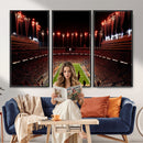 Tennessee Neyland Stadium Wall Art, Sports Arena Canvas