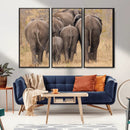 Wild Elephant Wall Art Canvas Print by MyGreatCanvas | Canvas Wall Art Prints | Photo Prints & Wall Decor
