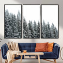 Misty Mountain Forest Canvas Print, Foggy Pine Trees Nature by MyGreatCanvas | Canvas Wall Art Prints | Photo Prints & Wall Decor