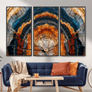 Abstract Wood Grain Canvas Print, Tree Ring Pattern Wall by MyGreatCanvas | Canvas Wall Art Prints | Photo Prints & Wall Decor