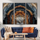 Abstract Wood Grain Canvas Print, Tree Ring Pattern Wall by MyGreatCanvas | Canvas Wall Art Prints | Photo Prints & Wall Decor