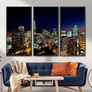 Atlanta Skyline Wall Art Canvas Print – Modern Cityscape by MyGreatCanvas | Canvas Wall Art Prints | Photo Prints & Wall Decor