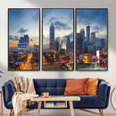 Atlanta Skyline Wall Art Canvas Print, Atlanta Downtown by MyGreatCanvas | Canvas Wall Art Prints | Photo Prints & Wall Decor