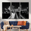 Atlanta Skyline Wall Art Canvas Print, Atlanta Downtown by MyGreatCanvas | Canvas Wall Art Prints | Photo Prints & Wall Decor