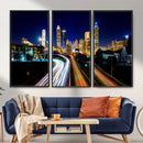 Atlanta Skyline Wall Art Canvas Print, Atlanta Downtown by MyGreatCanvas | Canvas Wall Art Prints | Photo Prints & Wall Decor