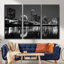 Austin Skyline Wall Art Canvas Print, Austin Downtown Night by MyGreatCanvas | Canvas Wall Art Prints | Photo Prints & Wall Decor