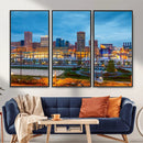 Baltimore Skyline Wall Art Canvas Print, Baltimore Downtown by MyGreatCanvas | Canvas Wall Art Prints | Photo Prints & Wall Decor