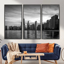 Chicago Wall Art Canvas Print, Chicago City Downtown Night by MyGreatCanvas | Canvas Wall Art Prints | Photo Prints & Wall Decor