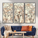 Farmhouse Texas Longhorn Wall Art Canvas Print - Abstract by MyGreatCanvas | Canvas Wall Art Prints | Photo Prints & Wall Decor