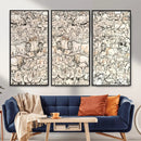 Abstract Bison Wall Art Canvas Print - Abstract Longhorn by MyGreatCanvas | Canvas Wall Art Prints | Photo Prints & Wall Decor