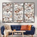 Abstract Longhorn Herd Wall Art Canvas Print - Abstract by MyGreatCanvas | Canvas Wall Art Prints | Photo Prints & Wall Decor