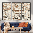 Farmhouse Longhorn Wall Art Canvas Print - Abstract Farm by MyGreatCanvas | Canvas Wall Art Prints | Photo Prints & Wall Decor