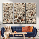 Abstract Longhorn Wall Art Canvas Print - Farm Animal by MyGreatCanvas | Canvas Wall Art Prints | Photo Prints & Wall Decor
