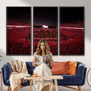 Sanford Stadium Wall Art Canvas Print – Georgia Bulldogs