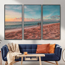 Pastel Beach Wall Art Canvas Print – Soft Coastal by MyGreatCanvas | Canvas Wall Art Prints | Photo Prints & Wall Decor