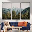 Mountain Forest Wall Art Canvas Print, Alpine Landscape by MyGreatCanvas | Canvas Wall Art Prints | Photo Prints & Wall Decor
