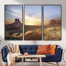 Monument Valley Desert Wall Art Canvas Print, Southwest by MyGreatCanvas | Canvas Wall Art Prints | Photo Prints & Wall Decor