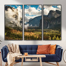 Yosemite Valley River Wall Art Canvas Print by MyGreatCanvas | Canvas Wall Art Prints | Photo Prints & Wall Decor
