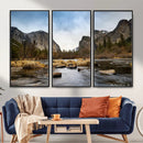 Yosemite Valley Mountain Landscape Wall Art Canvas Print, by MyGreatCanvas | Canvas Wall Art Prints | Photo Prints & Wall Decor