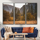 Yosemite Valley Autumn Forest Landscape Wall Art Canvas by MyGreatCanvas | Canvas Wall Art Prints | Photo Prints & Wall Decor