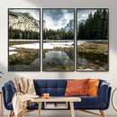 Yosemite Valley Mountain Wall Art Canvas Print, Granite by MyGreatCanvas | Canvas Wall Art Prints | Photo Prints & Wall Decor
