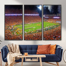 Clemson Football Stadium Wall Art Canvas Print, College by MyGreatCanvas | Canvas Wall Art Prints | Photo Prints & Wall Decor