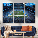 Detroit Lions Stadium Wall Art Canvas Print, Football Field by MyGreatCanvas | Canvas Wall Art Prints | Photo Prints & Wall Decor