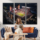 Oklahoma Memorial Stadium - Gaylord Memorial Stadium Wall