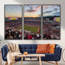Donald W. Reynolds Razorback Stadium Wall Art Canvas Print – by MyGreatCanvas | Canvas Wall Art Prints | Photo Prints & Wall Decor