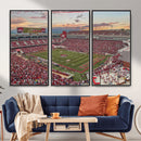 Donald W. Reynolds Razorback Stadium Wall Art Canvas Print – by MyGreatCanvas | Canvas Wall Art Prints | Photo Prints & Wall Decor