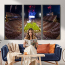 Oklahoma Memorial Stadium Wall Art Canvas Print – Oklahoma