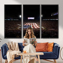 Oklahoma Memorial Stadium Wall Art Canvas Print – Oklahoma