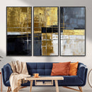 Gold Navy Abstract Wall Art Canvas Print, Modern Luxury by MyGreatCanvas | Canvas Wall Art Prints | Photo Prints & Wall Decor