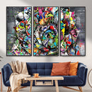 Abstract Graffiti Collage Street Art Wall Art Canvas Print by MyGreatCanvas | Canvas Wall Art Prints | Photo Prints & Wall Decor