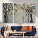 Golden Butterfly Tree Abstract Wall Art Canvas Print, Modern by MyGreatCanvas | Canvas Wall Art Prints | Photo Prints & Wall Decor